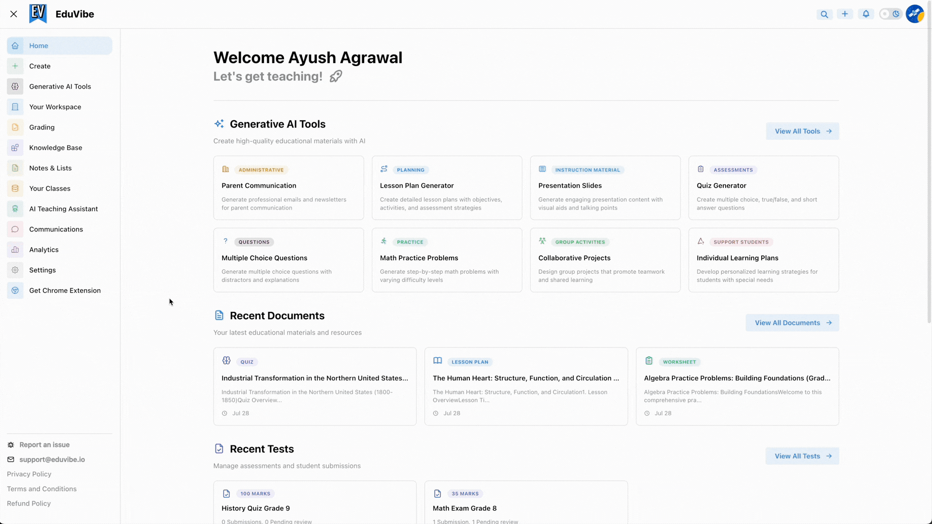 100+ Generative AI Tools demo